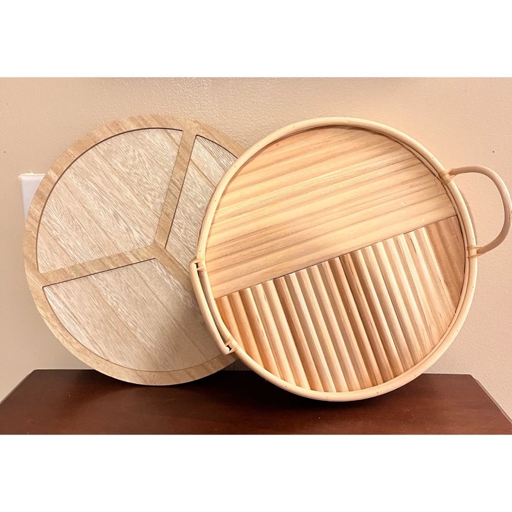 🌠 TARGET BULLSEYE Spinning Lazy Susan With Matching Tray